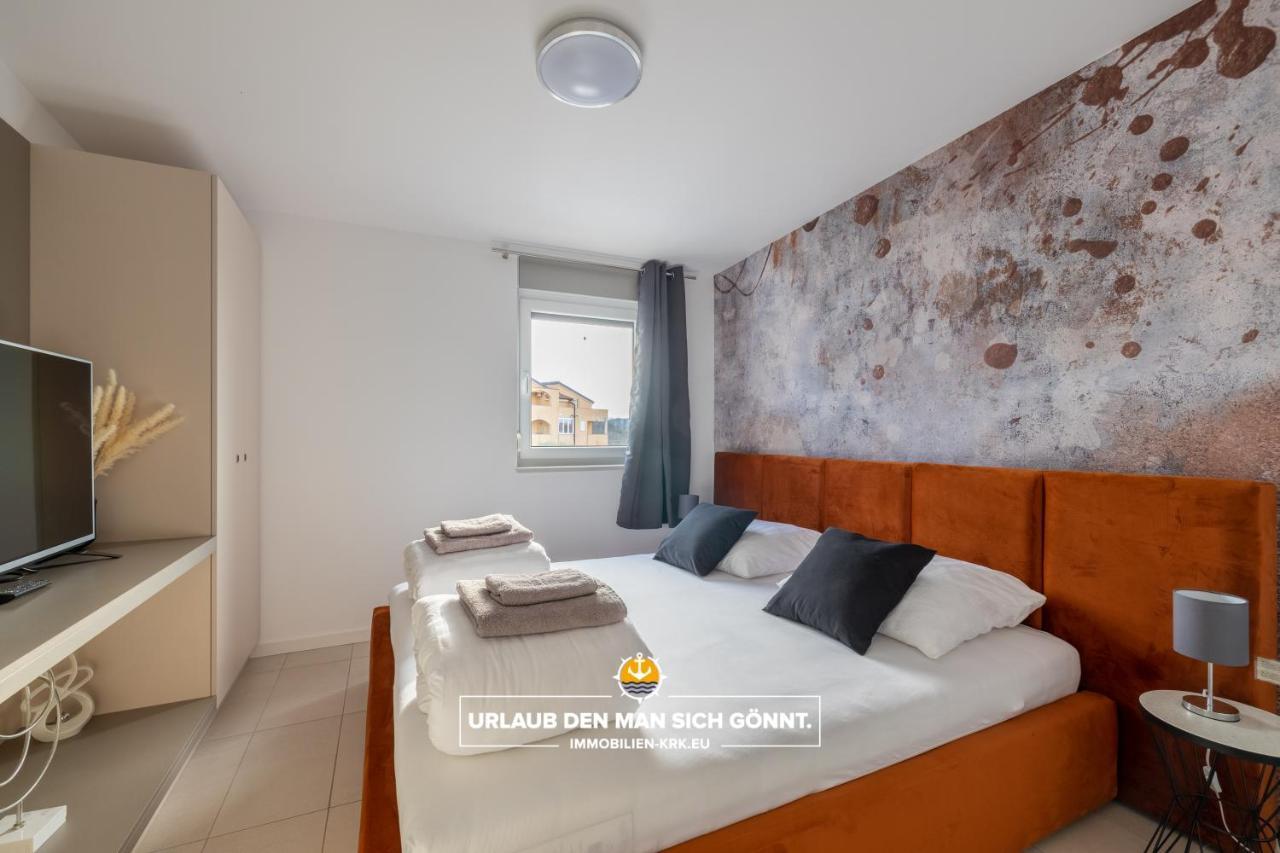Apartamento Penthouse Panorama Deluxe In Malinska Exterior foto