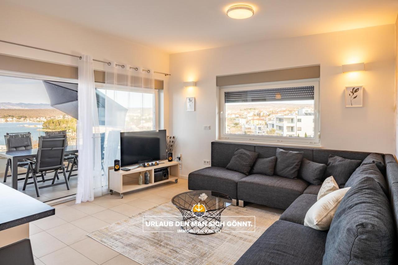 Apartamento Penthouse Panorama Deluxe In Malinska Exterior foto